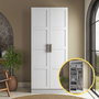 Hanah Home Armario BA224 - 4641 Blanco